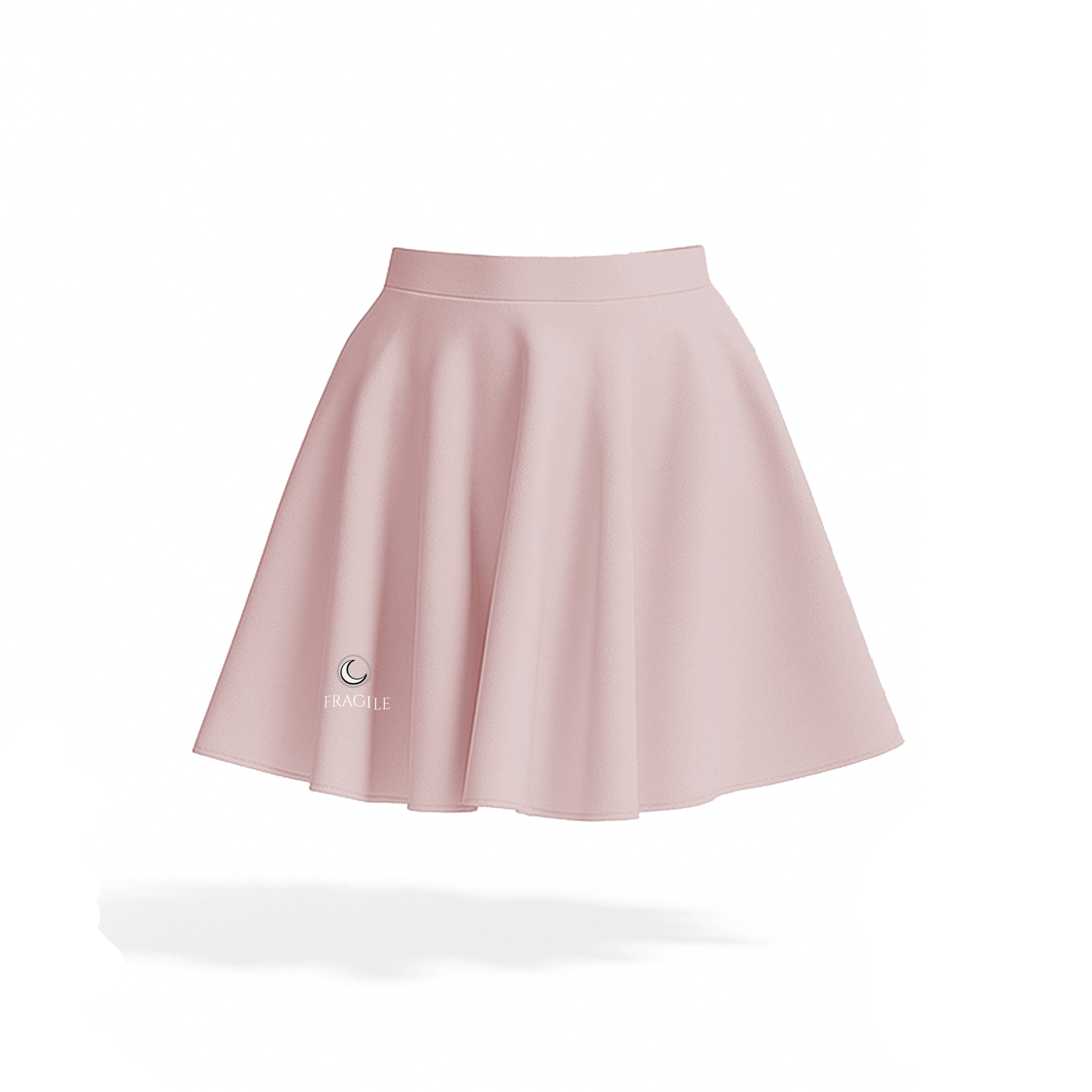 FALDA-SHORT ROSA "FRAGILE"