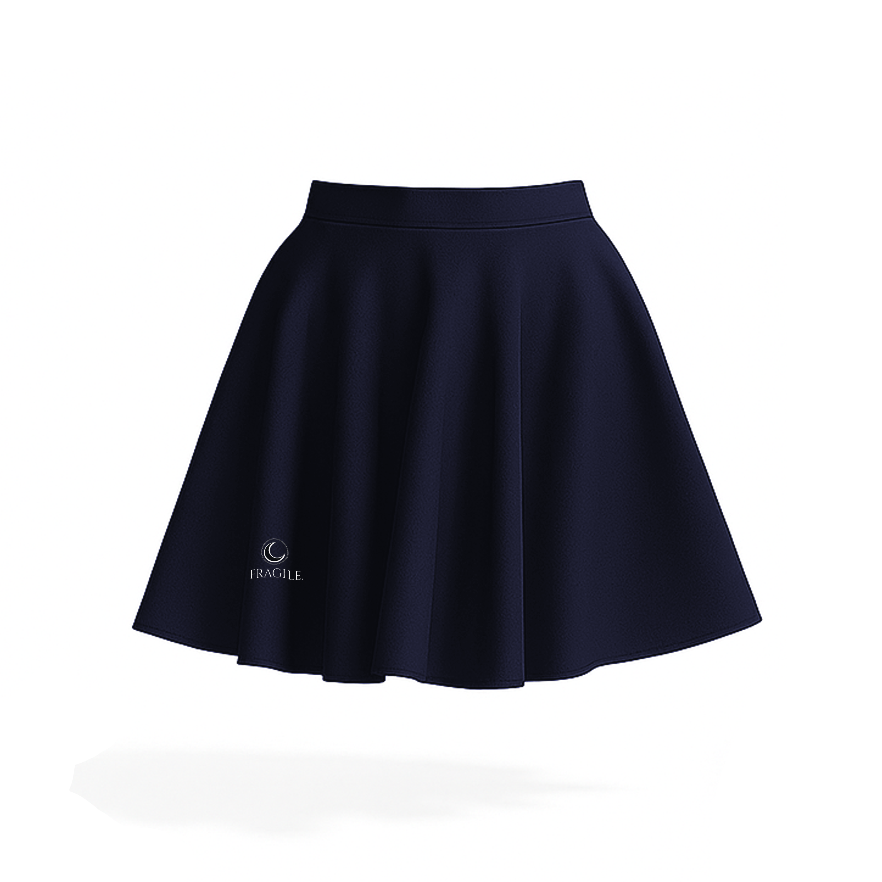 FALDA-SHORT AZUL "FRAGILE"