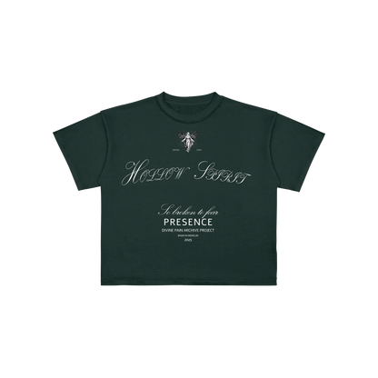CROP-TOP VERDE "HOLLOW SPIRIT"