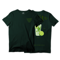 Camiseta Fresca De Lujo Verde Oscuro “Mojito — Summer Indulgence”