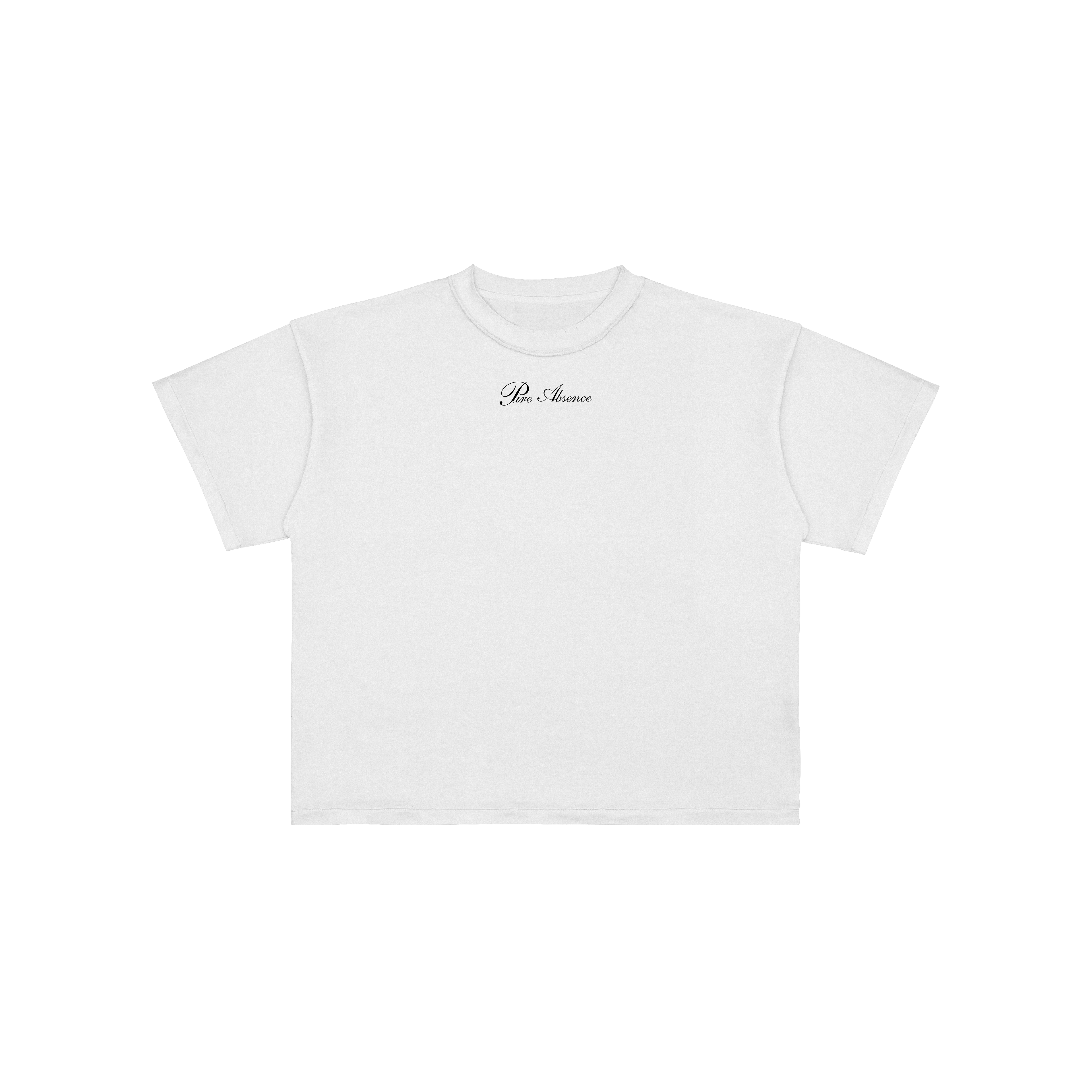 CROP-TOP BLANCO "PURE ABSCENCE"