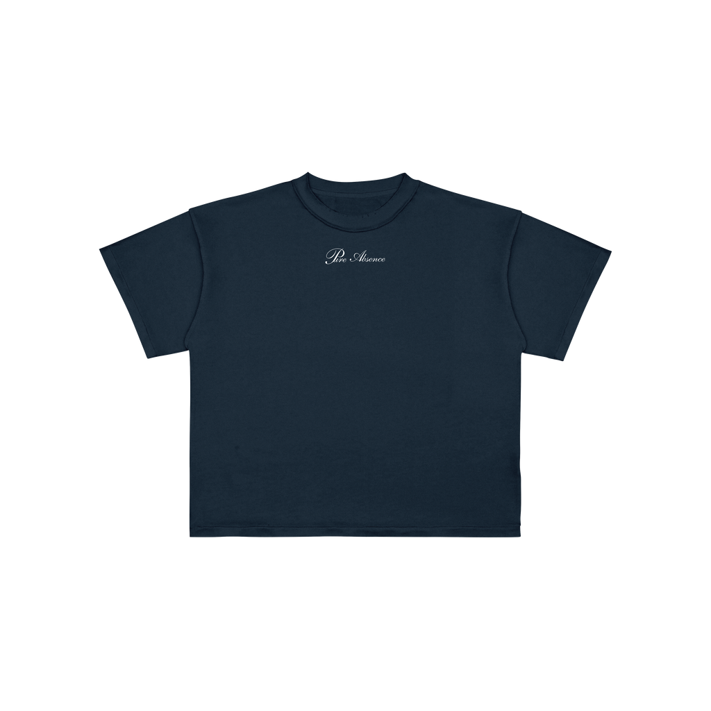 CROP-TOP AZUL "Pure Absence"