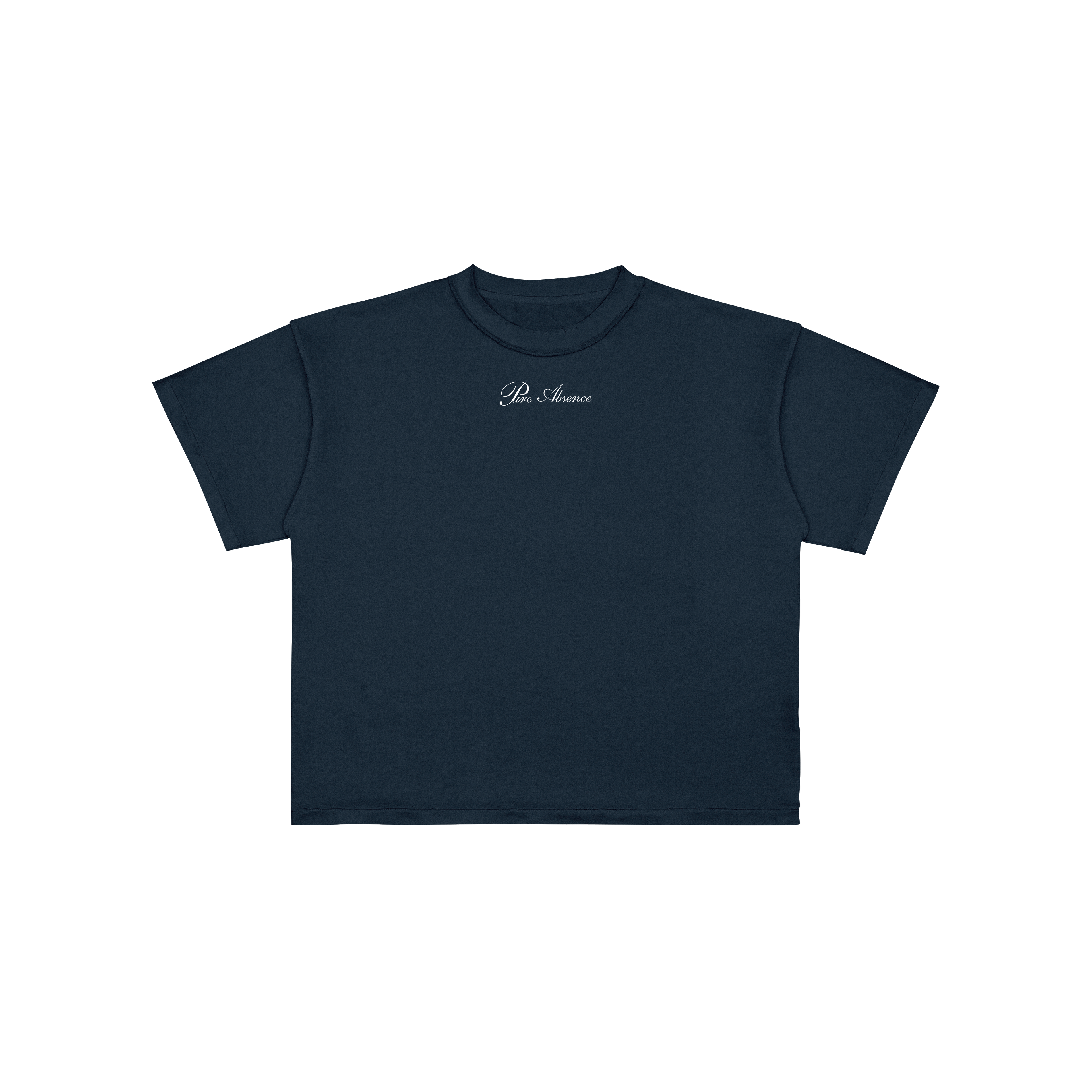 CROP-TOP AZUL "Pure Absence"