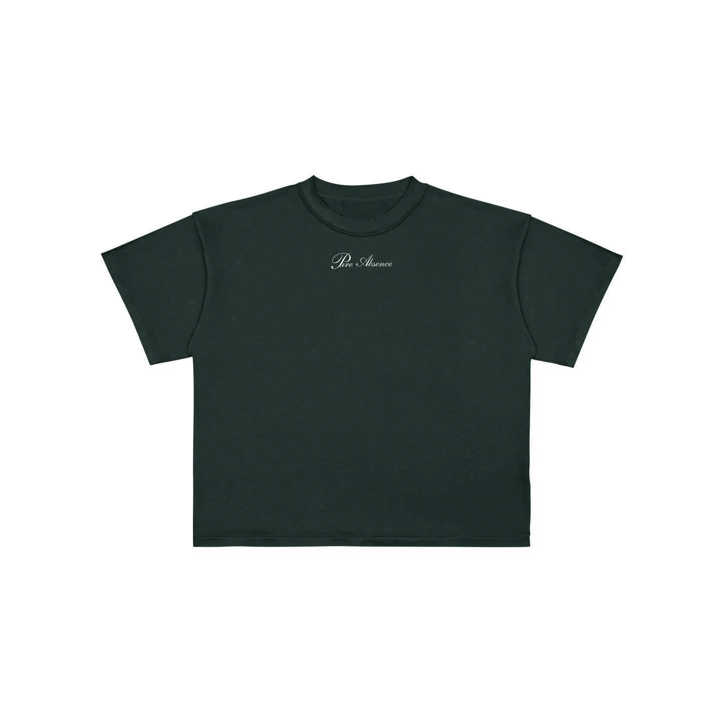 CROP-TOP VERDE "Pure Absence"