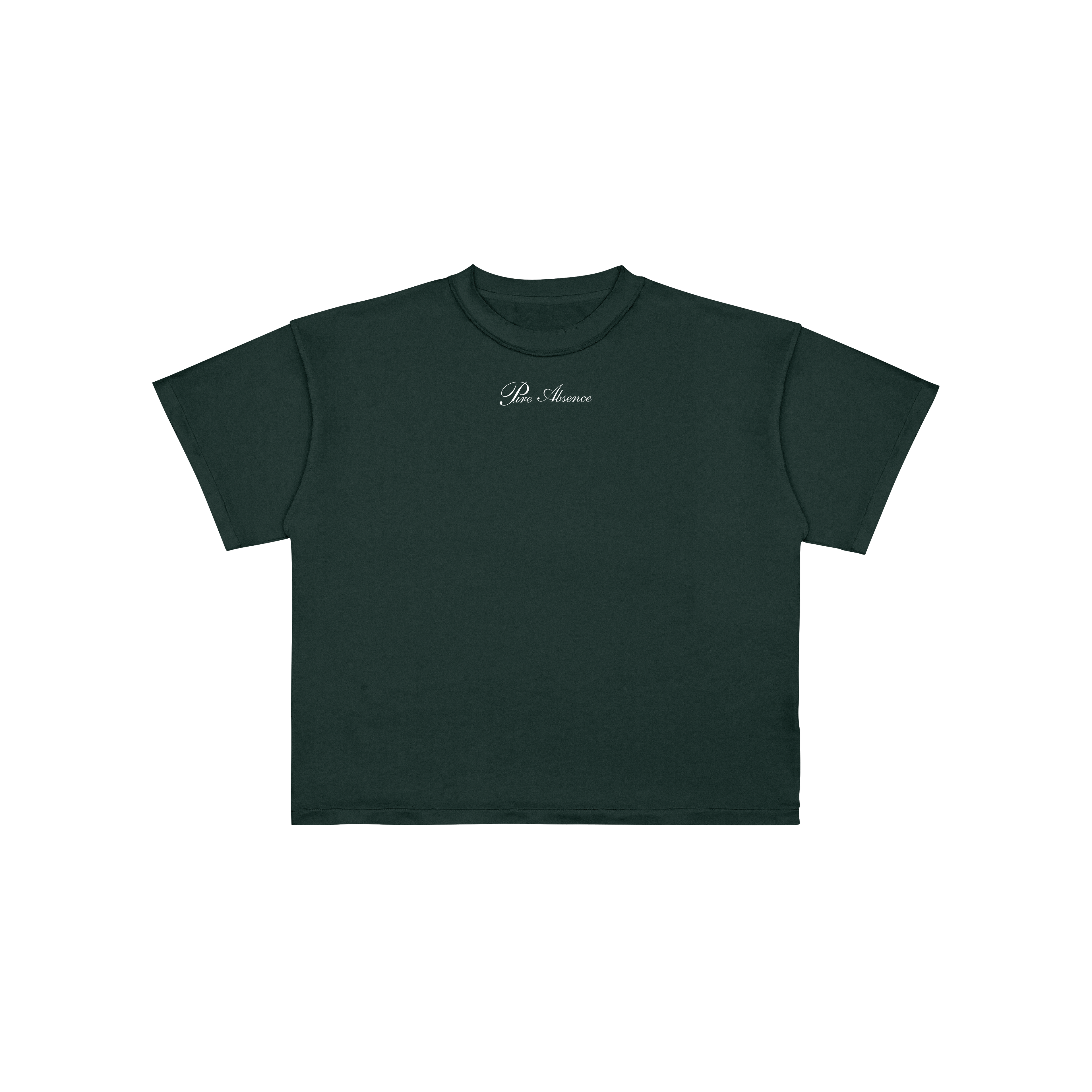 CROP-TOP VERDE "Pure Absence"
