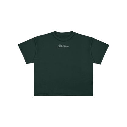 CROP-TOP VERDE "Pure Absence"