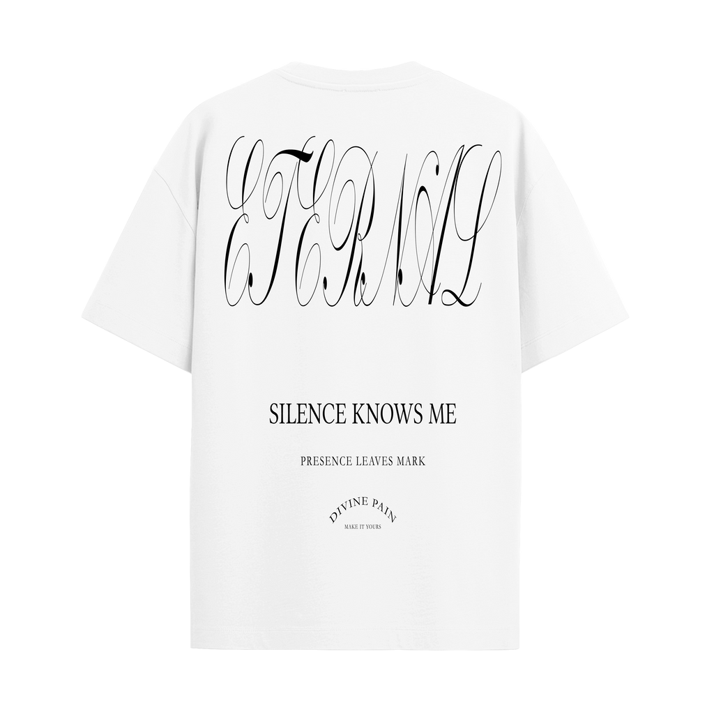 CAMISETA OVERSIZE BLANCA "ETERNAL"