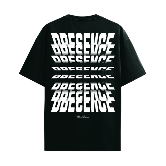CAMISETA OVERSIZE VERDE "PRESENCE"