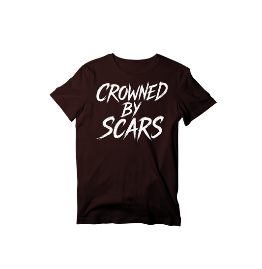 CAMISETA FRESCA ROJO "Crowned By Scars"