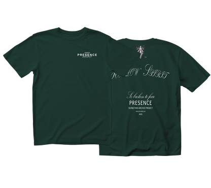 CAMISETA PESADA VERDE "HOLLOW SPIRIT"