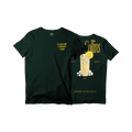 Camiseta Fresca De Lujo Verde Oscuro “Collins — Summer Indulgence”